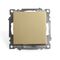 Выключатель одноклавишный Катрин (золото) / Stekker GLS10-7103-08