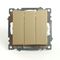 Выключатель трехклавишный Катрин (золото) / Stekker GLS10-7108-08