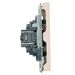 Розетка TV Эмили (кашемир) / Stekker RST00-5108-08