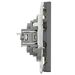 Розетка компьютерная RJ-45 двойная Эмили (платиново-серый) / Stekker RST00-5111-10