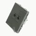 Розетка компьютерная RJ-45 двойная Эмили (платиново-серый) / Stekker RST00-5111-10