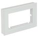 Рамка для двойной розетки Катрин (белый, Glance) / Stekker GFR00-7012-01