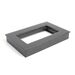 Рамка для двойной розетки Катрин (графит, Glance) / Stekker GFR00-7012-06