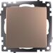Выключатель одноклавишный Катрин (шампань) / Stekker GLS10-7103-02