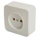 Розетка без заземления София (белый) / Stekker MST10-11-01