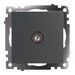 Розетка TV Катрин (графит) / Stekker GLS00-7108-06