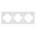 Рамка на 3 поста Катрин (белый, Glance) / Stekker GFR00-7003-01