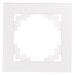 Рамка на 1 пост Катрин (белый, Glance) / Stekker GFR00-7001-01