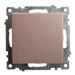 Выключатель одноклавишный Катрин (шампань) / Stekker GLS10-7103-02