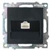 Розетка компьютерная RJ-45 Катрин (черный)  / Stekker GLS00-7107-05
