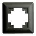 Рамка на 1 пост Катрин (черный, Light) / Stekker PFR00-7001-05