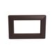 Рамка для двойной розетки Катрин (шоколад, Light) / Stekker PFR00-7012-04