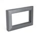 Рамка для двойной розетки Катрин (графит, Light) / Stekker PFR00-7012-06
