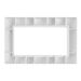 Рамка для двойной розетки Катрин (белый, Light) / Stekker PFR00-7012-01